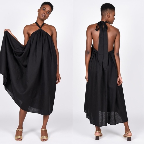 Mara Hoffman Graziella Dress/Skirt in Black - Picture 2 of 6